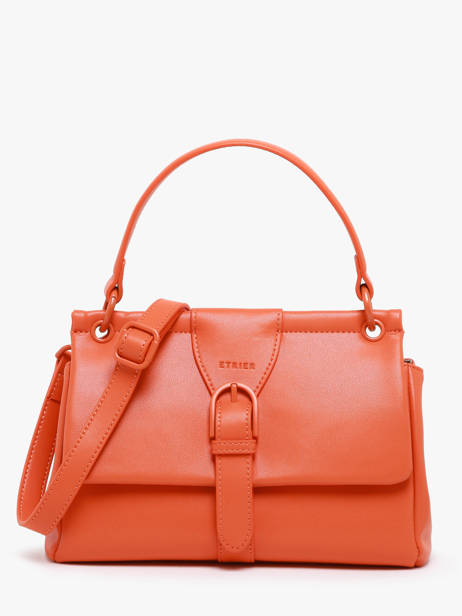 Sac Bandoulière Oxer Cuir Etrier Orange oxer EOXE001M